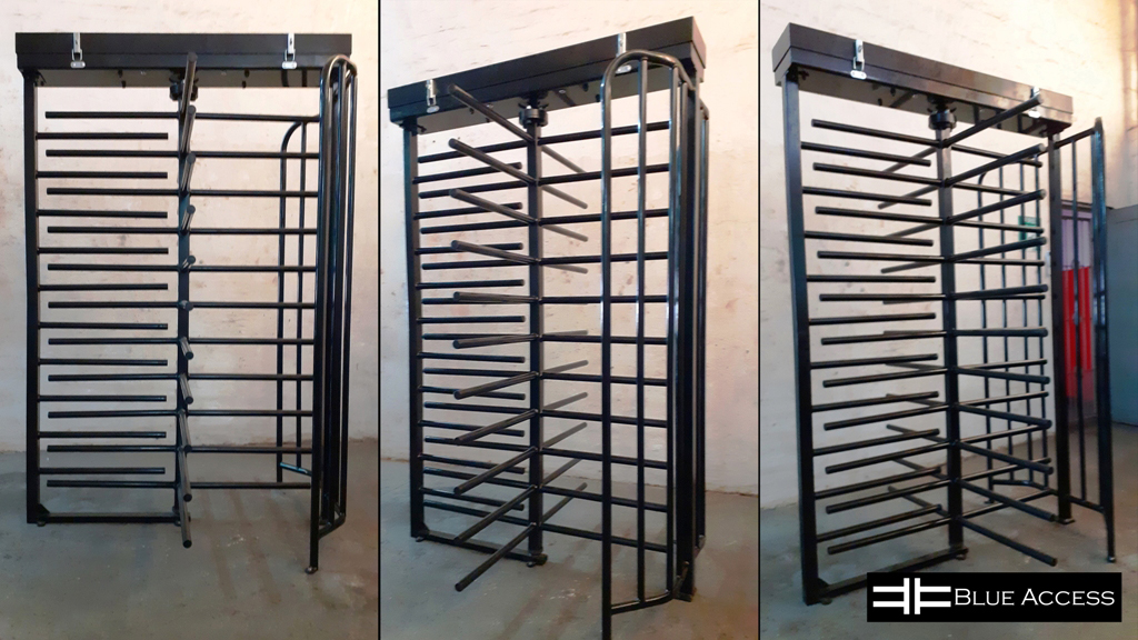 ADITUM 4 Arm Full Height Industrial Turnstile, Durban, South Africa